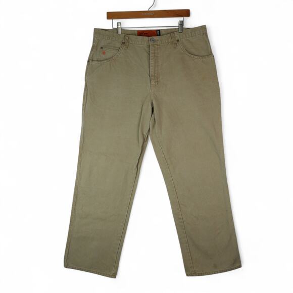 Jesse James Industrial Workwear Pants 38x32 Canvas Utility Carpenter Gusset - Picture 1 of 13